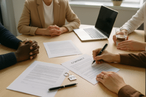 Leia mais sobre o artigo Qual a diferença entre promessa de compra e venda e contrato definitivo?